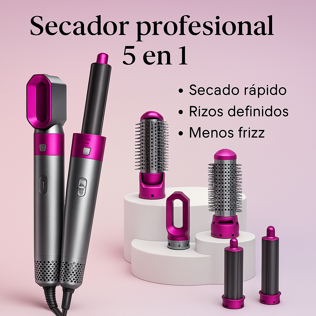 Secador 5 en 1